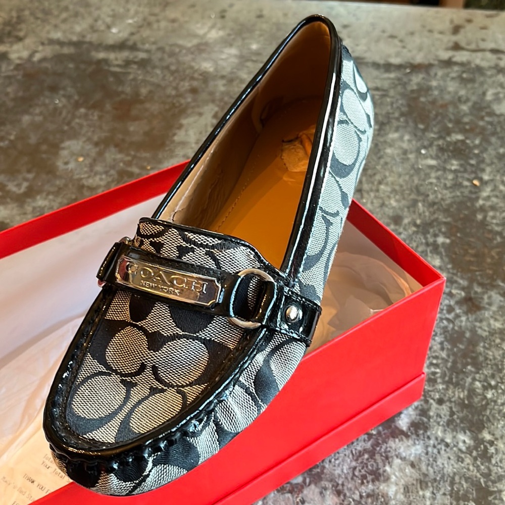 Coach 9M black Felisha Jacquard A2134